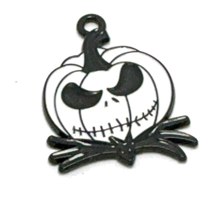 Spooky Pumpkin Charm, 27mm