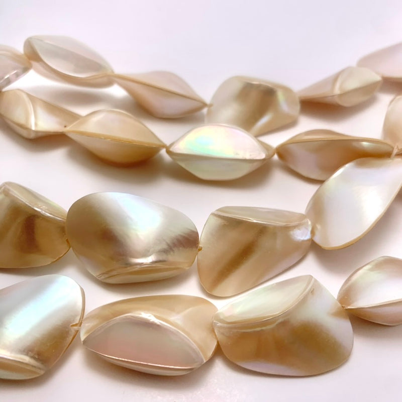 Philippine Shell Angel Wing Beads