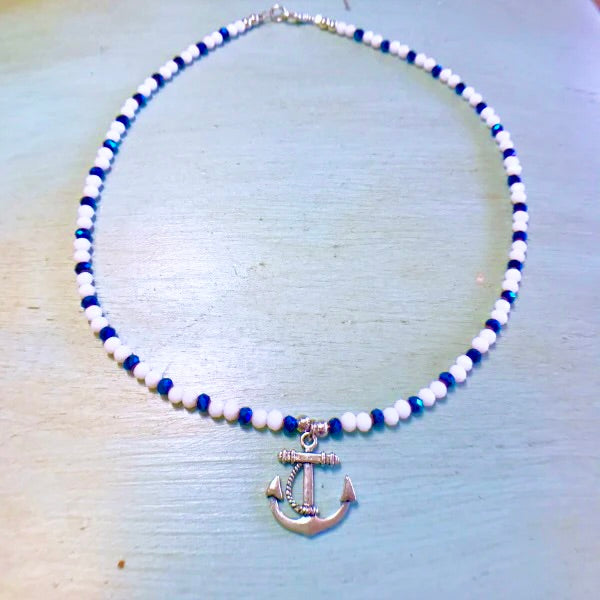 Anchors Away Necklace Making Jewelry Kit
