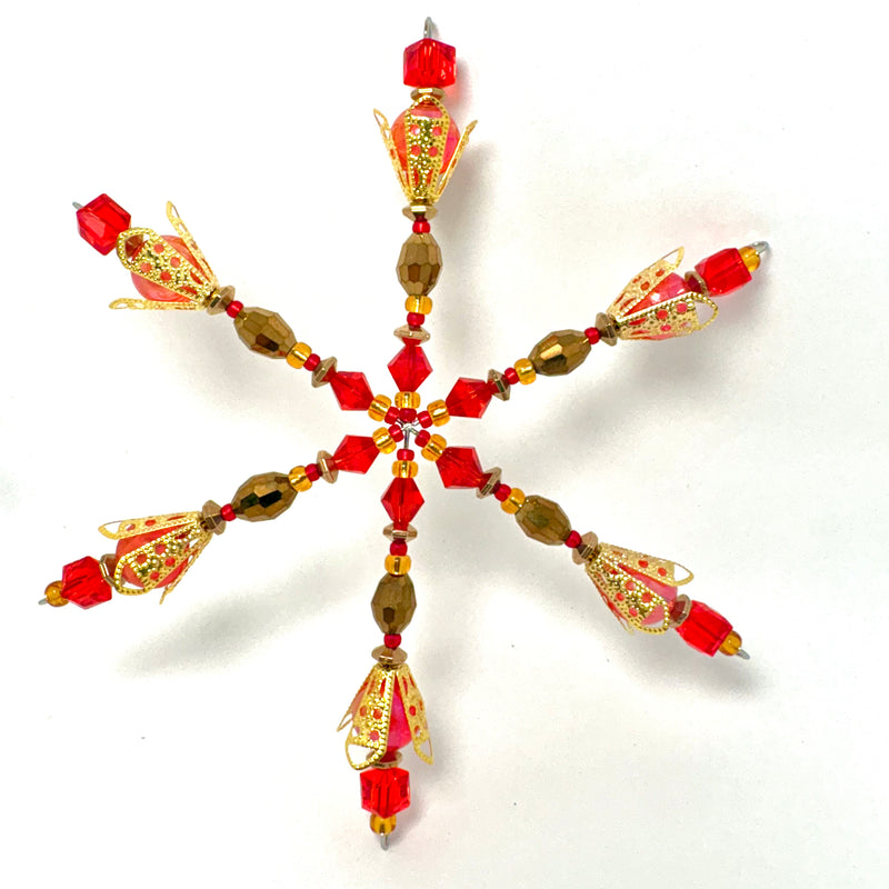 Turkish Delight Beaded Snowflake Kit