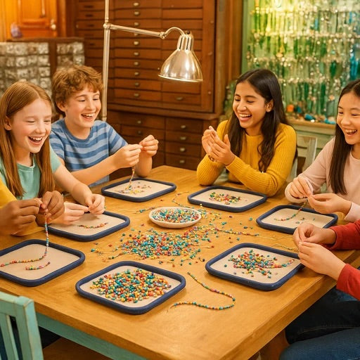 Private Group Jewelry Making Classes at Our Studio