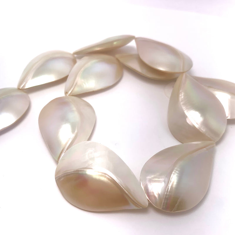 Philippine Shell Teardrop Beadss