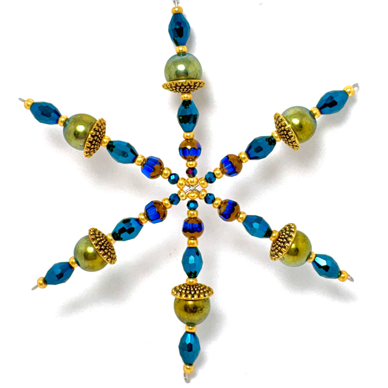 Midnight Crown Beaded Snowflake Kit