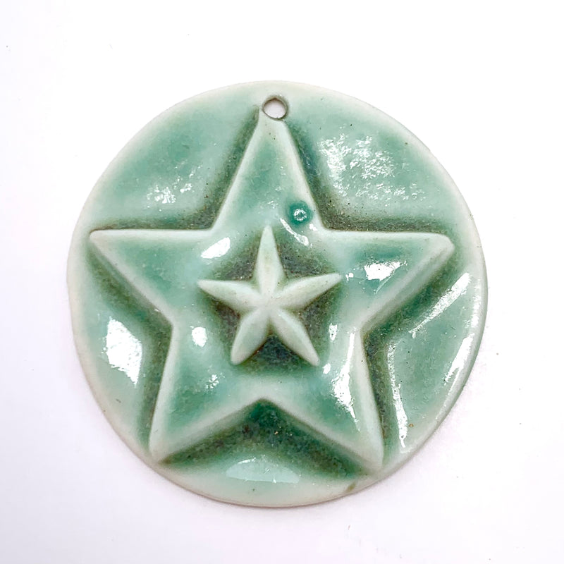 Star Charm by Keith OConnor, Green  38mm