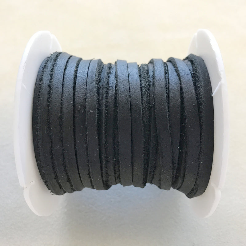 Deerskin Lace, 3/16 Inch Black