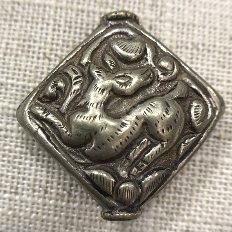 Tibetan Horse Bead 28mm