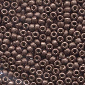 6/0 Miyuki Duracoat Galvinized Matte Dark Mauve 20 grams