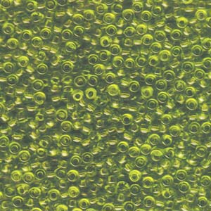 8/0 Miyuki Round Transparent Chartreuse 22g