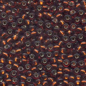 6/0 Miyuki Transparent Dark Topaz 20 grams