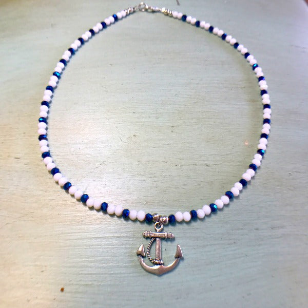 Anchors Away Necklace Making Jewelry Kit