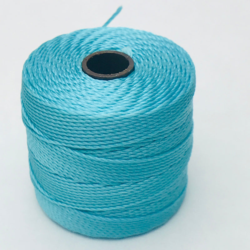 S-Lon Nylon Beading Cord, Aqua