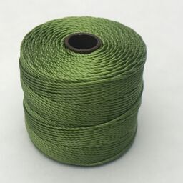 S-Lon Nylon Beading Cord, Avocado