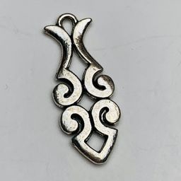 Fish Charm, Silver
