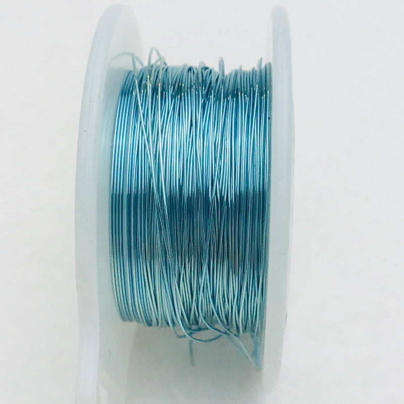 Baby Blue Copper Core Wire, Anti-Tarnish