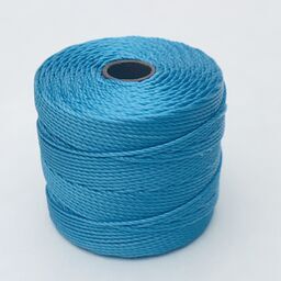 S-Lon Nylon Beading Cord, Bermuda Blue