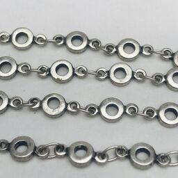 Silver Plated Bubble Chain