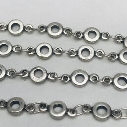 Silver Plated Bubble Chain