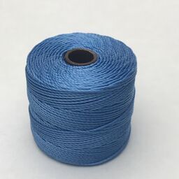 S-Lon Nylon Beading Cord, Carolina Blue