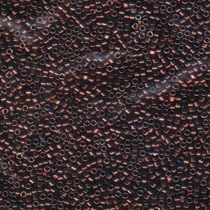 11/0 Miyuki Delica Metallic/Gold Iris 7.2 grams