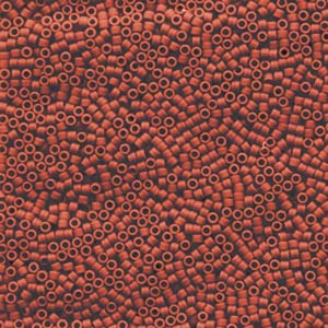 11/0 Miyuki Delica Matte Opaque Currant 7.2 grams
