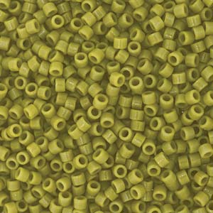 11/0 Miyuki Delica Duracoat Opaque Cactus 7.2 grams