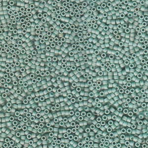 11/0 Miyuki Delica Matte Metallic Seafoam Green 6.7 grams