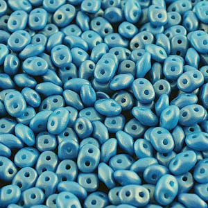 Gold Shine Dark Cyan Superduos 22 grams