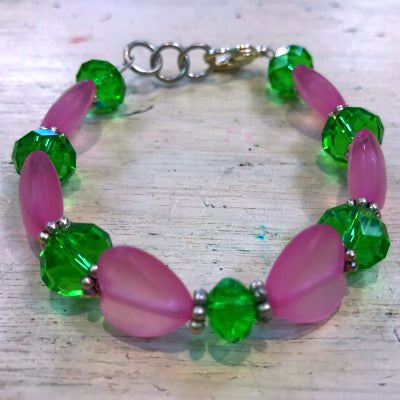 Jewelry Making Bracelet Kit Hearts & Wishes