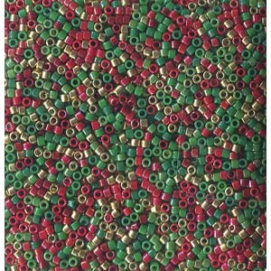 11/0 Miyuki Delica Holiday Fun Mix