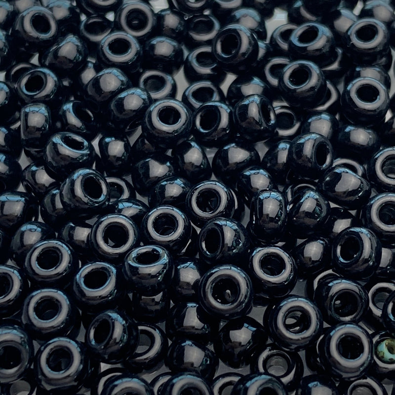 6/0 Miyuki Round Black 20g