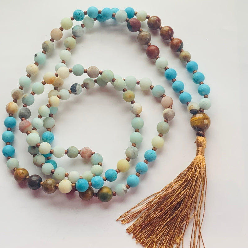 Amazonite Mala Kit