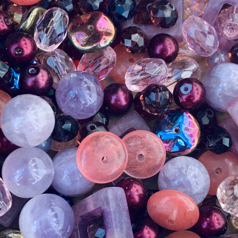 Class Kit - Memory Wire Stackable Bracelets, Violet & Rose