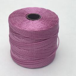 S-Lon Nylon Beading Cord, Light Orchid