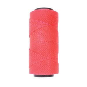 Brazilian Waxed Cord 10yd Neon Pink