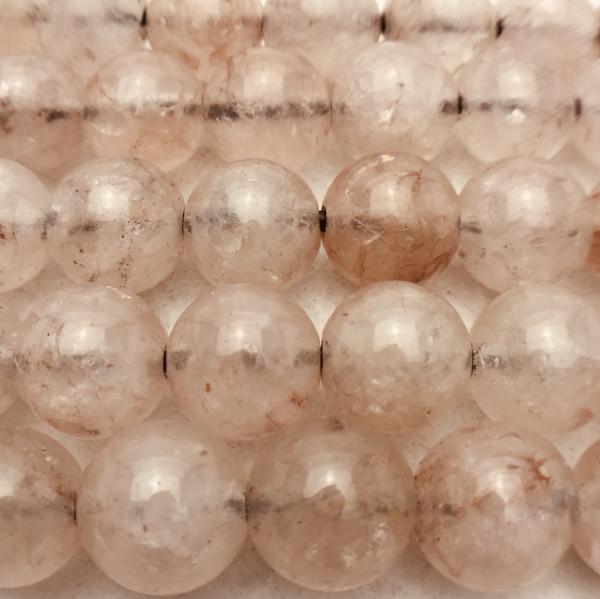 large hole rose quartz gemstone beads