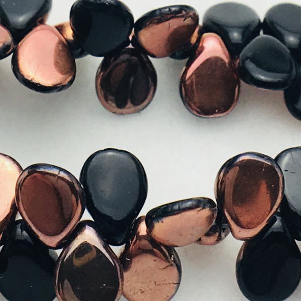 7mm Pip Czech glass beads