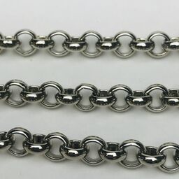 Antique Silver Rolo Chain 5mm