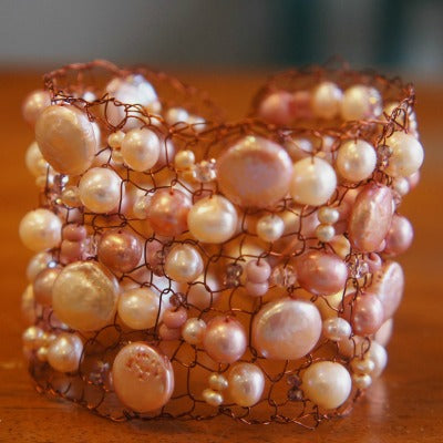 Wire Knit Cuff 4/16/19