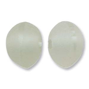 Resin Bead Lifesaver White, 19mm