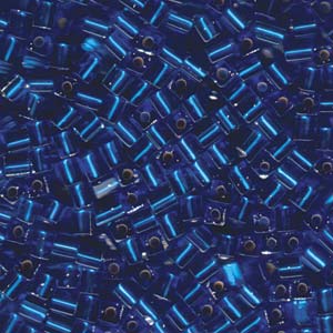 Miyuki Square S/L Med Blue 4mm