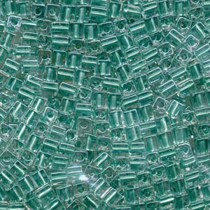Miyuki Square Color-Lined Metallic Teal 4mm