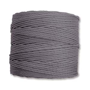 S-Lon Nylon Beading Cord, Grey