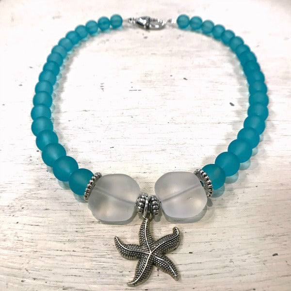 Beaded Jewelry Making Starfish Necklace Kit