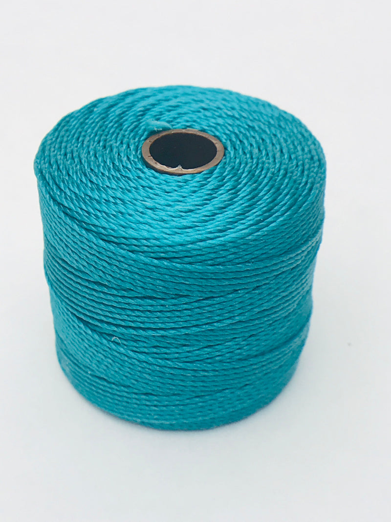 S-Lon Nylon Beading Cord, Teal