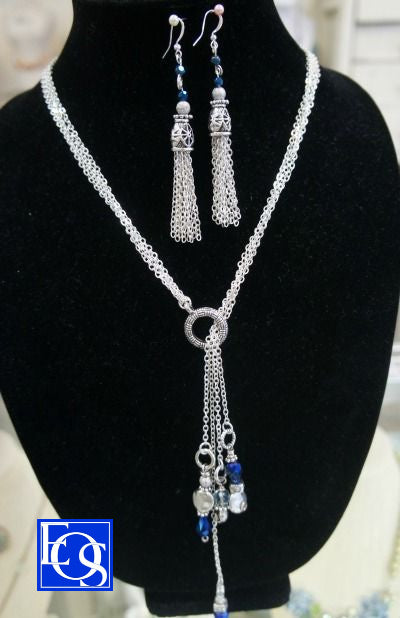 Chain Lariat Earrings - 4/15/2020