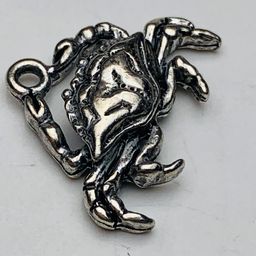 Crab Charm, Silver