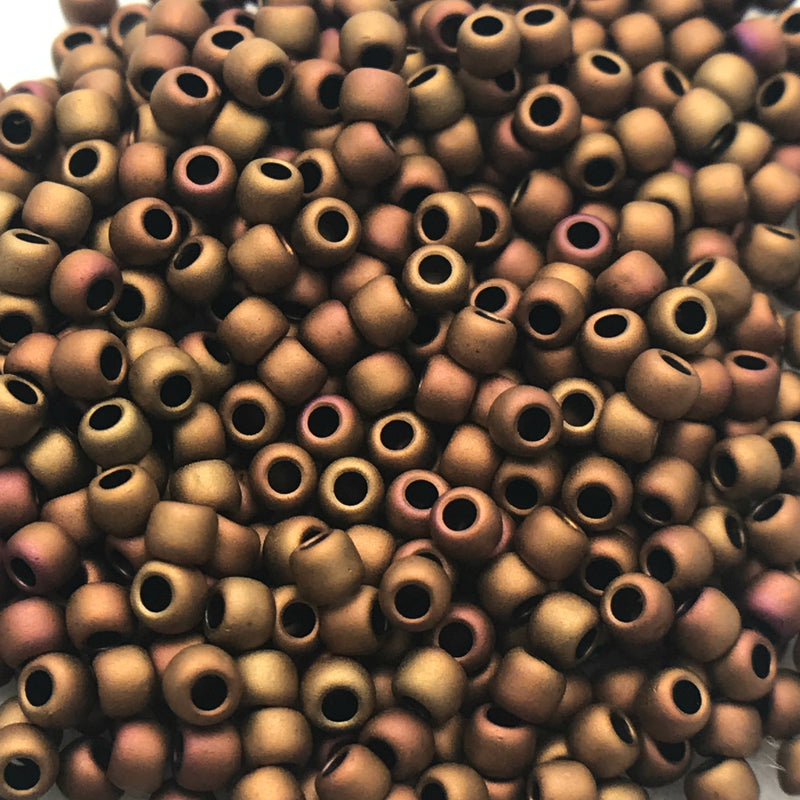 Mudbrick Opaque Pastel Frosted, 11/0 Toho Round, 8.5 grams