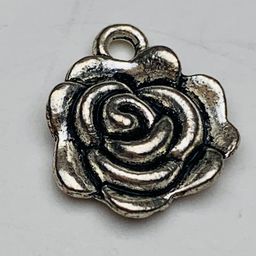 Rose Charm, Silver