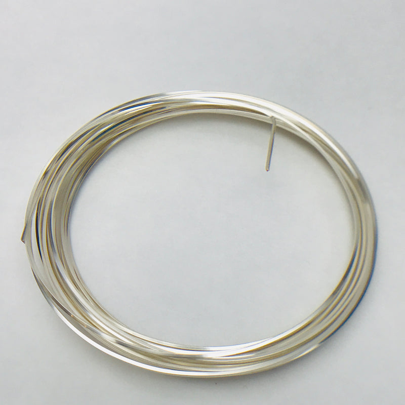 Square Silver Wire 21 Gauge