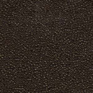 15/0 Miyuki Rounds Opaque Chocolate 8.2 grams